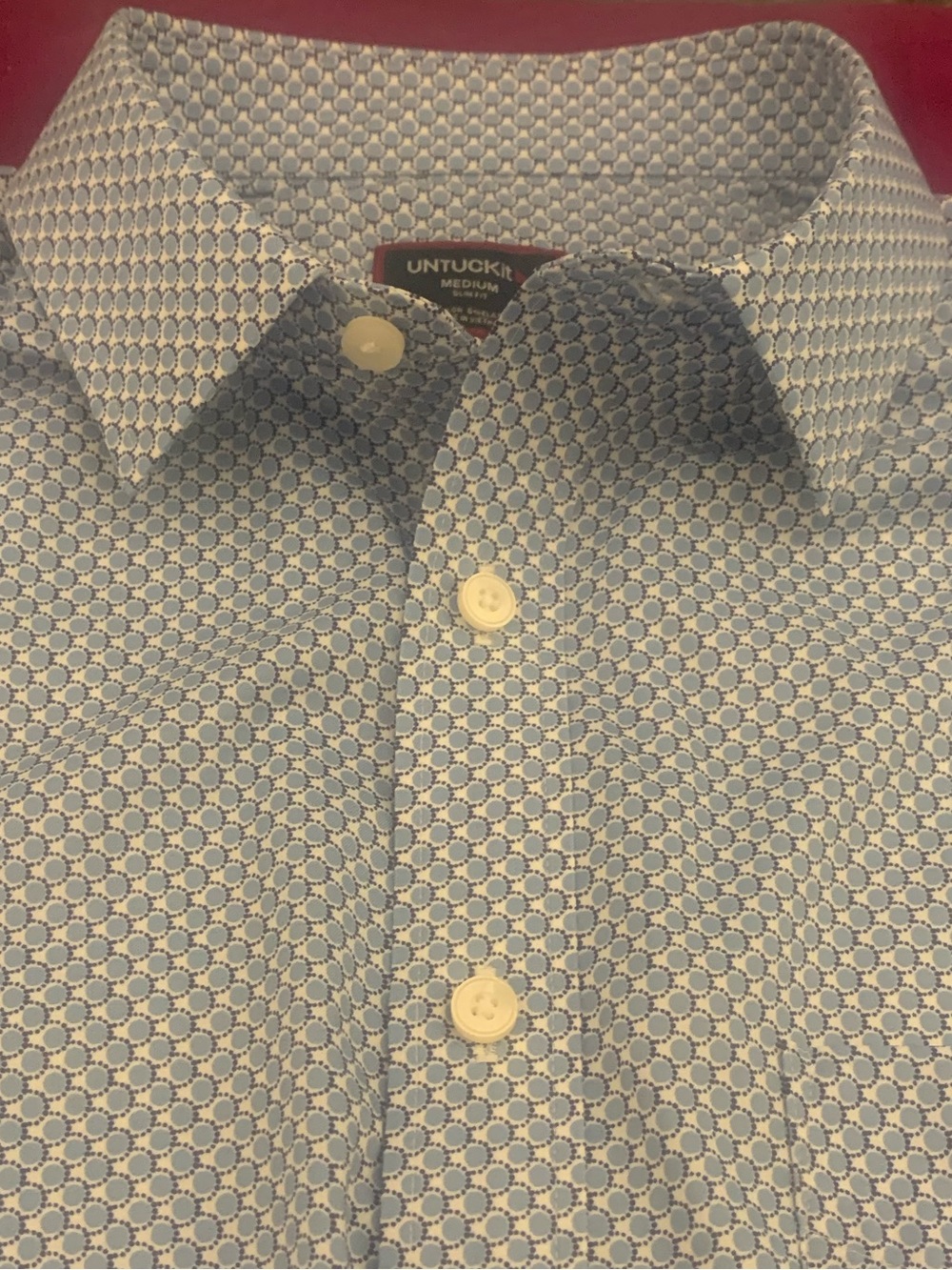 UNTUCKit LS SS Slim Fit Blended Nylon